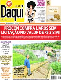 Capa do jornal Jornal Daqui 09/11/2024