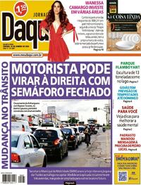 Capa do jornal Jornal Daqui 10/01/2024