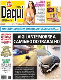 Capa do jornal Jornal Daqui 10/06/2024