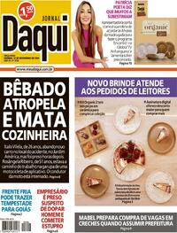 Capa do jornal Jornal Daqui 12/11/2024