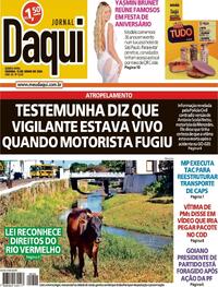 Capa do jornal Jornal Daqui 13/06/2024