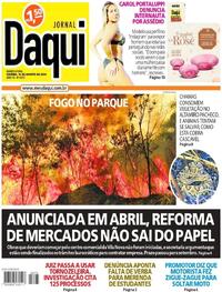 Capa do jornal Jornal Daqui 14/08/2024