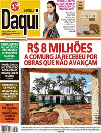 Capa do jornal Jornal Daqui 14/09/2024