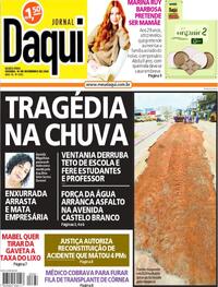 Capa do jornal Jornal Daqui 14/11/2024