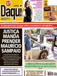 Capa do jornal Jornal Daqui 15/06/2024