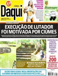Capa do jornal Jornal Daqui 16/03/2024