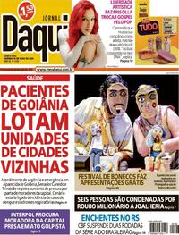 Capa do jornal Jornal Daqui 16/05/2024