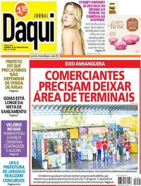 Capa do jornal Jornal Daqui 16/07/2024