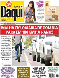 Capa do jornal Jornal Daqui 16/09/2024