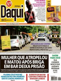 Capa do jornal Jornal Daqui 17/04/2024