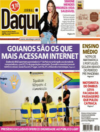 Capa do jornal Jornal Daqui 17/08/2024