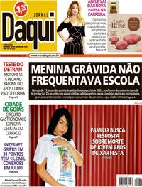 Capa do jornal Jornal Daqui 18/07/2024