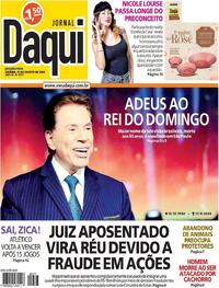Capa do jornal Jornal Daqui 19/08/2024