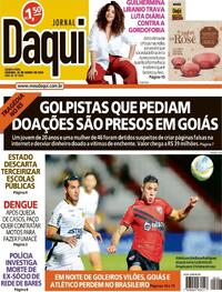 Capa do jornal Jornal Daqui 20/06/2024