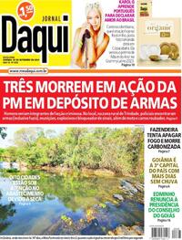 Capa do jornal Jornal Daqui 20/09/2024