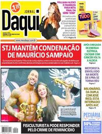 Capa do jornal Jornal Daqui 22/05/2024