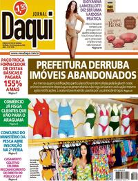 Capa do jornal Jornal Daqui 22/06/2024