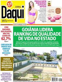 Capa do jornal Jornal Daqui 22/08/2024