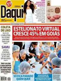 Capa do jornal Jornal Daqui 23/07/2024