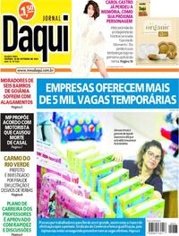 Capa do jornal Jornal Daqui 23/10/2024
