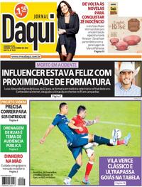 Capa do jornal Jornal Daqui 24/06/2024
