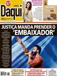 Capa do jornal Jornal Daqui 24/09/2024