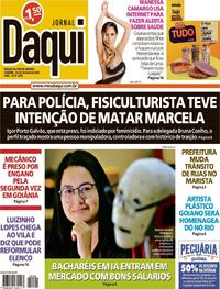 Capa do jornal Jornal Daqui 25/05/2024
