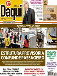 Capa do jornal Jornal Daqui 25/09/2024