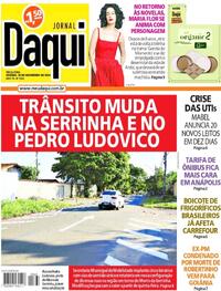 Capa do jornal Jornal Daqui 26/11/2024