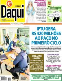 Capa do jornal Jornal Daqui 28/02/2024