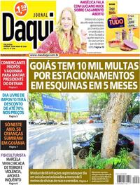 Capa do jornal Jornal Daqui 28/05/2024