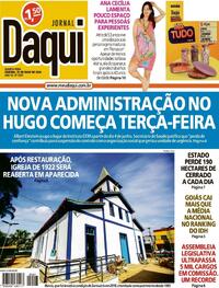 Capa do jornal Jornal Daqui 29/05/2024