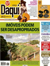 Capa do jornal Jornal Daqui 01/12/2025
