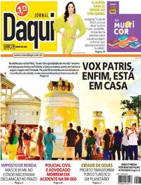 Capa do jornal Jornal Daqui 02/06/2025