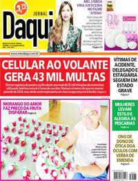 Capa do jornal Jornal Daqui 02/08/2025