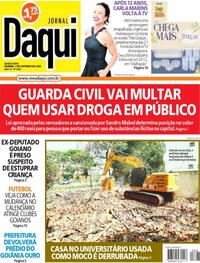 Capa do jornal Jornal Daqui 02/10/2025