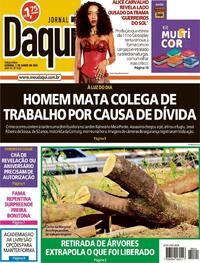 Capa do jornal Jornal Daqui 03/06/2025