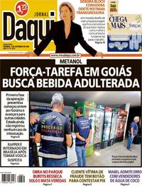 Capa do jornal Jornal Daqui 03/10/2025