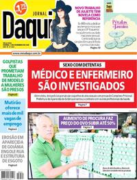 Capa do jornal Jornal Daqui 04/02/2025