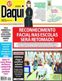 Capa do jornal Jornal Daqui 05/03/2025