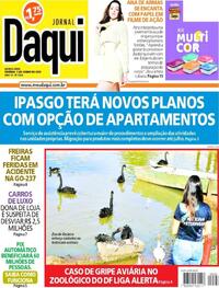 Capa do jornal Jornal Daqui 05/06/2025