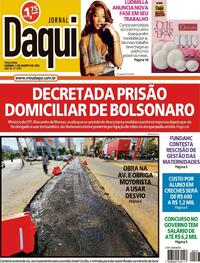 Capa do jornal Jornal Daqui 05/08/2025