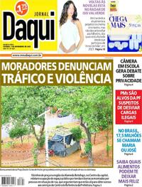 Capa do jornal Jornal Daqui 05/11/2025