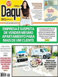 Capa do jornal Jornal Daqui 06/02/2025