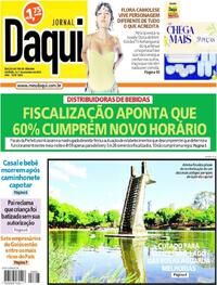 Capa do jornal Jornal Daqui 06/09/2025
