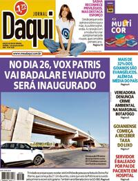 Capa do jornal Jornal Daqui 07/06/2025