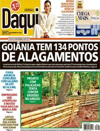 Capa do jornal Jornal Daqui 07/11/2025