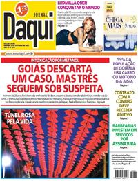 Capa do jornal Jornal Daqui 08/10/2025