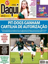 Capa do jornal Jornal Daqui 09/06/2025