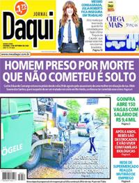 Capa do jornal Jornal Daqui 09/10/2025